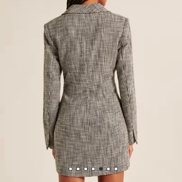 Fall Tweed Blazer Mini Dress - Abercrombie - Picture 3 of 5